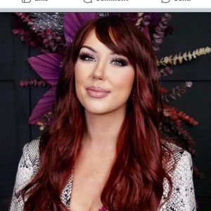 Chelsey Smith cosmetics Copper/Red wig